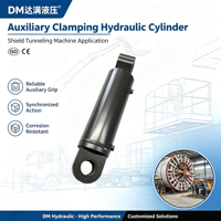 Cylindres hydrauliques à double action de haute qualité fabriqués en usine avec placage au chrome dur, acier, garantie 1 an