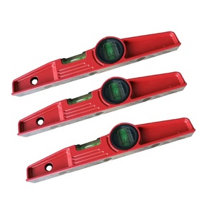 Red Die-cast nhôm khung 10 "25cm nam châm giàn giáo Mức độ tinh thần - Product Image 2