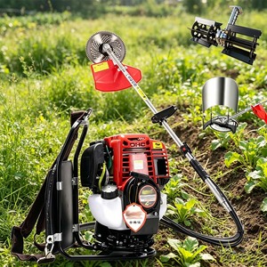 DIY Factory Supplier Customized in Stock Walk Behind Gas/Petrol Brush Cutter Backpack Grass Trimmer Cutting Machine 4-Stroke - Product Image 1