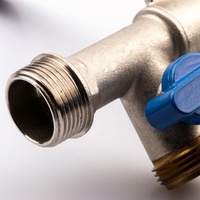 Zhejiang Kaibili 3/4 "BSP konu su çift başlı sıhhi hortum horoz musluklar CW617n su musluk