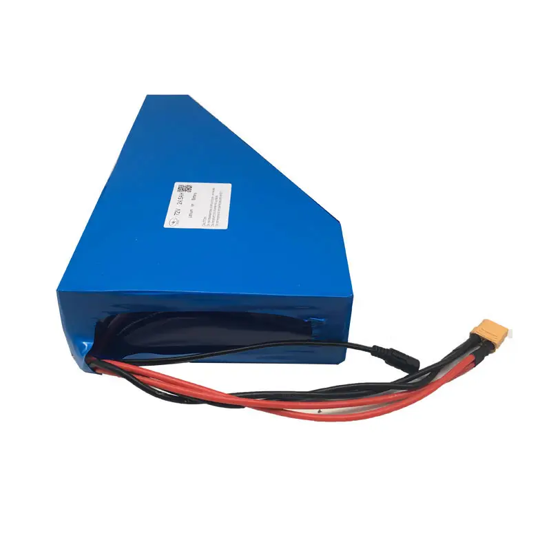 Triangle 72V 17.4Ah Lithium Battery Pack 3000W Electric Bicycle Battery Use in NCR18650 29PF Cells with 50A BMS