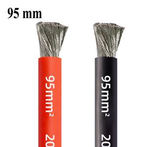 95 mm Ultra Soft Silicone Caoutchouc Câble Fil Usine Haute Température Résistant À La Chaleur 4 6 8 10 12 14 16 <span class=keywords><strong>18</strong></span> 20 22 24 26 28 30 <span class=keywords><strong>AWG</strong></span> - Product Image 1