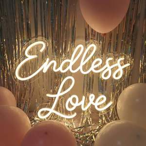 Letrero LED de Neón Romántico con la Frase "Love Always", Letra Personalizada, Luz Nocturna Luminosa de Neón para Bodas, Fiestas, Pedidas de Mano, Eventos, Decoración de Pared - Product Image 6