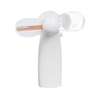 Nuovo Prodotto Mini Ventilatore Portatile a Batteria con Messaggio LED Personalizzabile, Ventilatore Elettrico Programmabile con Display LED