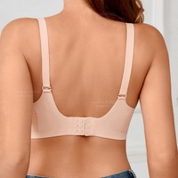 Soutiens-gorge sans fil en gelée pour femmes, bralette push-up festonnée sans armatures, soutien-gorge T-shirt de maintien, soutiens-gorge confortables sans couture
