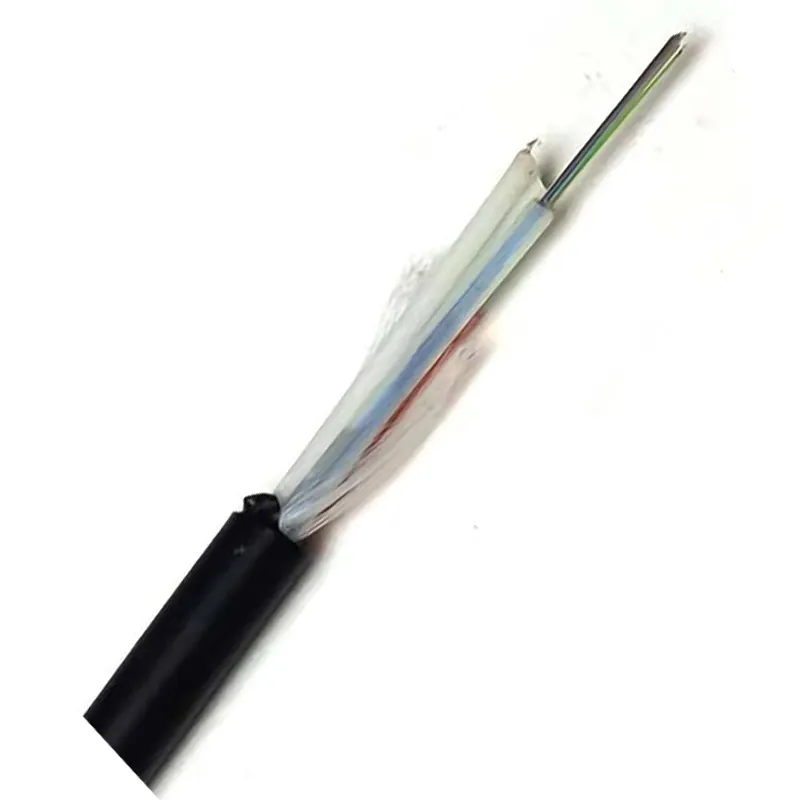 Custom 12Fo Asu Flat Structure Uni Tube cavo in fibra ottica per esterni cavo in fibra ottica a goccia aerea a 12 Core
