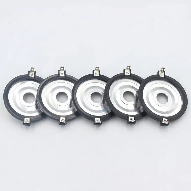 Customized Speaker Accessories High Pitched Titanium Diaphragm 37.5mm Various Sizes Voice Coil of 1.5 Inch Speaker Diaphragm