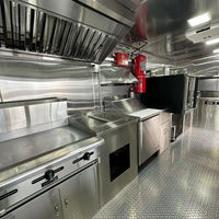 FOOD VAN Camion de cuisine mobile extérieur pour café, hot-dogs, pizzas, snacks, fast-food, glaces - Camion électrique à vendre
