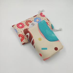 Toalla de playa sin arena de microfibra de secado rápido impresión personalizada toallas de camping de playa portátiles de plástico reciclado - Product Image 1