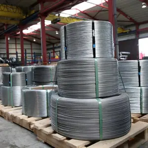 Harga Grosir Kawat Besi Pelapis Seng Berat 1.25 Mm 1.6 Mm untuk Pelindung Kabel