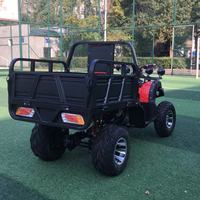 Mini-tracteur électrique tout-terrain (ATV) chinois, véhicule utilitaire léger (EV) pour petite ferme, 4 roues, avec benne de chargement, remorque agricole, chariot de plage, véhicule tout-terrain (UTV)