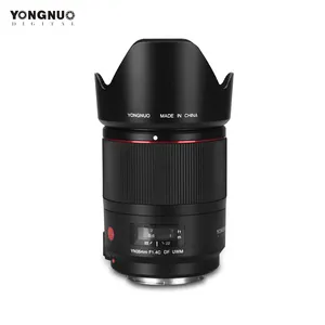 lente canon 200d Suppliers-Yongnuo lente prime de motor, lente com ângulo aberto yn35mm f1.4c df uvm, para câmera canon dslr 35mm f1.4 df wzm
