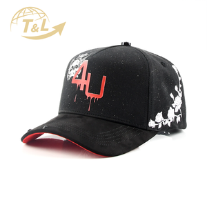 4UGEAR Gorras personalizadas de 5 paneles, gorras de béisbol deportivas 4U, gorras Snapback con logotipo bordado plano personalizado, gorras para hombre - Product Image 1