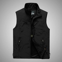 Nouveau Style Cool Gilet de Pêche et de Photographie d'Extérieur Décontracté Surdimensionné Veste Sportive pour Homme Gilet pour Homme