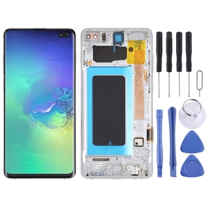 Fornitura Diretta di Fabbrica: Schermo LCD AMOLED di Ricambio per <span class=keywords><strong>Galaxy</strong></span> <span class=keywords><strong>S10</strong></span>+ con Digitalizzatore, Garanzia di 1 Anno, <span class=keywords><strong>Dimensioni</strong></span> Originali - Product Image 1