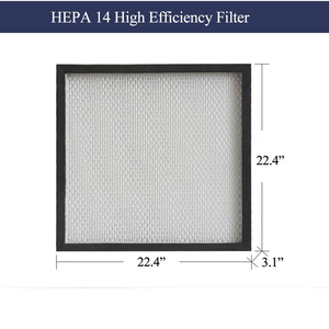 Kit de Filtro y Reemplazo para Campana de Flujo FFU H14, Nivel 5 ISO 100, con Bloqueo de Seguridad Tipo Hongo Actualizado - Product Image 2