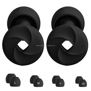 Tapones de Silicona para los Oídos con Cancelación de Ruido de 33dB, Protección Auditiva Antiruido para Dormir, Venta al Por Mayor de Alta Calidad - Product Image 4