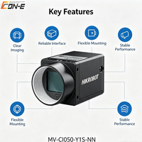 Sensor InGaAs CXP-12 Kamera Industri MV-CI050-Y1S-NN 120 FPS Transmisi Gambar Real Time Tanpa Kompresi Kamera Visi Mesin