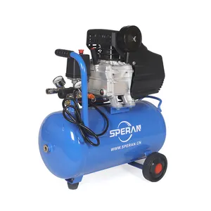 Factory good quality portable piston direct air compressor 25Liter 2hp 3hp buy 50set get 1 free