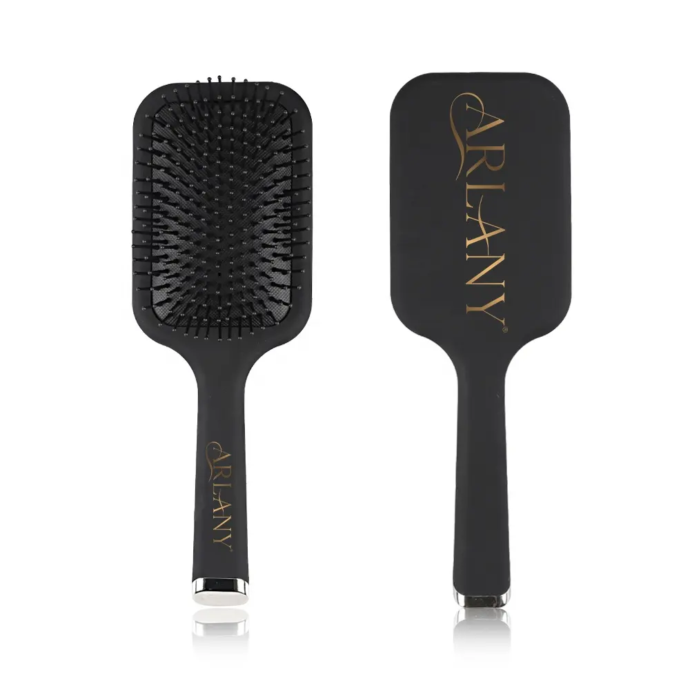 ARLANY Logo personalizzato spazzola per capelli in Nylon grande cuscino d'aria quadrato spazzola per capelli districante spazzola per capelli massaggio antistatico pettine per capelli