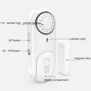 Bouton de sonnette étanche pour la maison avec prises EU/US/UK, 100 - 250V, sonnette sans fil auto-alimentée - Product Image 4