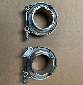 YUEYANG Collier de serrage en V à emboîtement et brides en acier inoxydable 304 pour raccordement de tuyaux d'échappement turbo - Product Image 3
