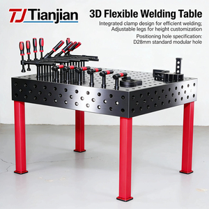 <span class=keywords><strong>Table</strong></span> <span class=keywords><strong>de</strong></span> soudage modulaire série D28 en stock, dimensions 1000*1000-5000*2000mm, livraison rapide 15-30 jours, garantie 2 ans - Product Image 2