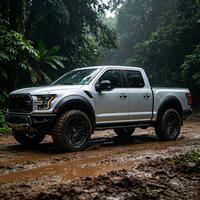 Jantes forgées personnalisées SL 26X14 24X12 28X16 30x16 8x165.1 8x170 8x180 6x139.7 à déport profond avec capuchons flottants pour Ram1500 Ford F150
