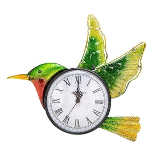 Trong nhà/ngoài trời kim loại chuồn chuồn Đồng hồ treo tường cho trang trí thanh lịch ngoài trời trang trí trong nhà - Product Image 3