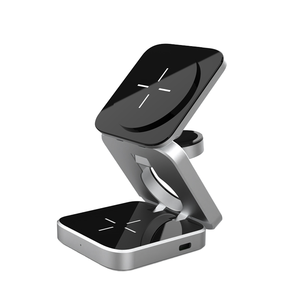 <span class=keywords><strong>Cargador</strong></span> Inalámbrico Magnético Plegable de 15W, 3 en 1, <span class=keywords><strong>para</strong></span> iPhone 17 Pro Max, Soporte <span class=keywords><strong>para</strong></span> Teléfono Portátil de Tamaño Mini, Producto Más Vendido - Product Image 1