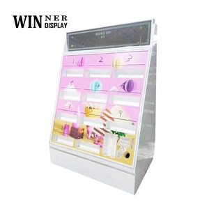 Hiện đại mới thiết kế thời trang LED Tủ Son môi hiển thị cho Showcase cho cửa hàng bán lẻ trung tâm mua sắm kiosk mỹ phẩm phụ kiện - Product Image 2