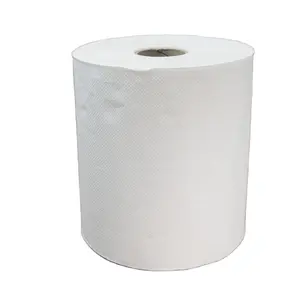 Factory newly developed paper hand towel rolls 1200g virgin pulp 1ply towel