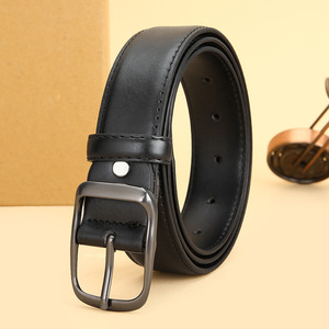 <span class=keywords><strong>Ceinture</strong></span> Homme en Cuir PU Vintage Polyvalente de Haute Qualité, <span class=keywords><strong>Ceinture</strong></span> de Costume Marron Tendance pour Gentleman d'Affaires - Product Image 2