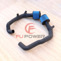 Kit de admisión de silicona de alto flujo de ubicación OEM de entrada Turbo de entrada de 2 "para N54 07-10 BMW 135i, 335i, 535i, 1M y Z4