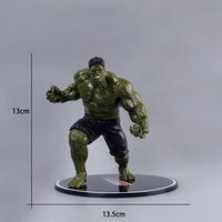 Figurine d'action HY Spiderman Captain Hero, jouet en PVC pour enfants, 9-14 cm, personnage de dessin animé Ironmans HulksSpiderMans, jouet en PVC