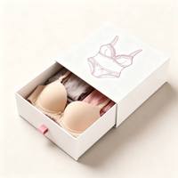 Boîte cadeau magnétique de luxe personnalisée et recyclable pour lingerie, soutien-gorge, sous-vêtements, chaussettes, pyjamas rigides, corsets et bikinis – Emballage haut de gamme