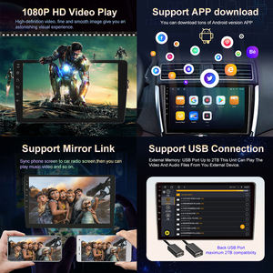 Lecteur multimédia Android avec écran tactile GPS 4G WIFI 8 cœurs, écran partagé, CarPlay, radio <span class=keywords><strong>FM</strong></span> RDS pour Suzuki Vitara <span class=keywords><strong>2022</strong></span> - Product Image 5