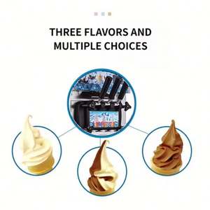 ไอศกรีมนุ่ม1200W 18L/H ที่มีรสชาติผสม2 + 1 - Product Image 6