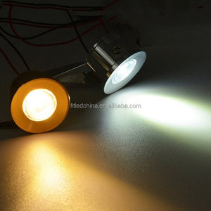ไฟสปอตไลท์ LED ขนาดเล็ก 12V <span class=keywords><strong>1W</strong></span> แบบฝัง สำหรับตู้ ชั้นวางของ ไฟสปอตไลท์ LED อะลูมิเนียมขนาดเล็กทันสมัย - Product Image 5