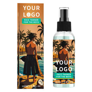 Loción de pistola de bronceado de sandía orgánica personalizada para hombres OEM/ODM, solución de bronceado sin sol de etiqueta privada para rostro <span class=keywords><strong>y</strong></span> cuerpo - Product Image 1
