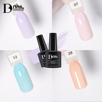BD Macaron Gel Vernis Épais Miel Brut Transparent Non Toxique Matériel Rose Nude Français Nail Art Hema/Tpo Gratuit 1kg En Vrac