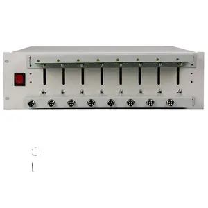 5V 10A 8 채널 리튬 LiFePO4 18650 21700 32650 프리즘 펀치 가방 배터리 방전 및 충전 테스터 분석기