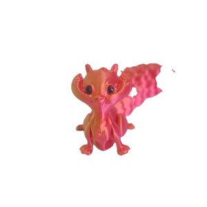 Modelo de Juguete de Ardilla Impreso en 3D OEM, Adorno Creativo con Articulaciones Móviles para Habitación Infantil, de Plástico, para Amantes de los Dinosaurios, Directo de Fábrica - Product Image 4