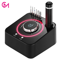 Perceuse à ongles professionnelle de bureau 40000 tr/min, faible bruit, polisseuse à ongles portable, machine à percer les ongles pour manucure et pédicure