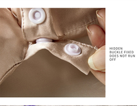 Oreiller de voyage confortable U appui-tête de voiture 100% véritable oreiller en soie avec bonnet de nuit cou mousse à mémoire pour le bureau