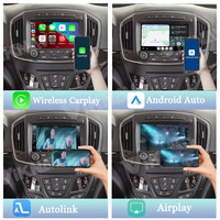 Système Linux Viknav pour Buick Regal/Lacrosse/Envision 2013-2019, Apple CarPlay sans fil, Android Auto, télécommande, GPS intégré