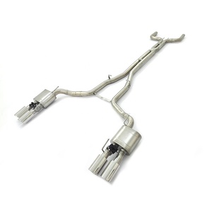 Escape CSZ para Maserati Quattroporte Ghibli Levante <span class=keywords><strong>SQ4</strong></span> 3,0 T SS304 silenciador escape con válvula Sport catback - Product Image 1