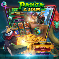 Mesin Arcade Panda Link Asli, Dioperasikan dengan Koin, Colokan AS, Mesin Permainan Ketangkasan, Kualitas Terbaik untuk Ruang Bar