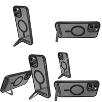 Casing HP Sublimasi dengan Penyangga untuk iPhone 17, Casing HP 15 Pro Max 16 14 13 12 11 dengan Holder, Aksesoris Ponsel