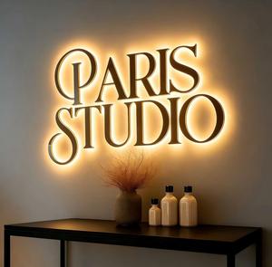 Letras con Retroiluminación LED para Publicidad Exterior Personalizadas, Letreros de Acrílico y Acero Inoxidable, Logotipos Iluminados, Letreros Comerciales con Alfabeto - Product Image 4